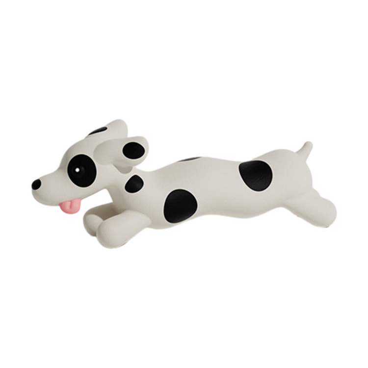 Pet Latex Toys Teeth Grinding Vocal - White 1 count