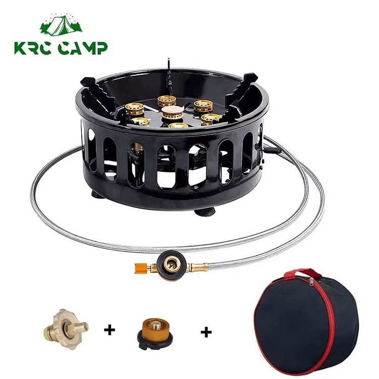19800W 7-Core Camping Stove High-Power Gase Burner 1 box