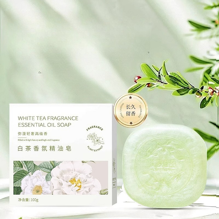 白茶香氛精油皂100g*2块 200 克
