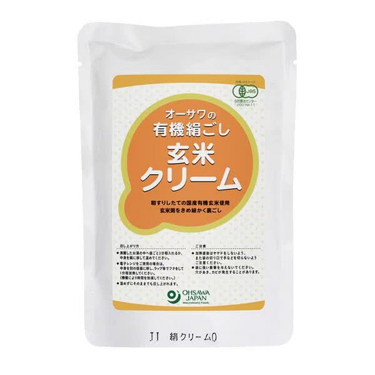 Ohsawa 日本有机丝滑糙米奶油 200g