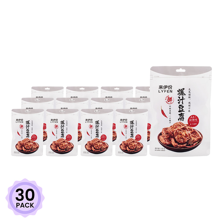 来伊份 爆汁豆腐 115 克*30 包