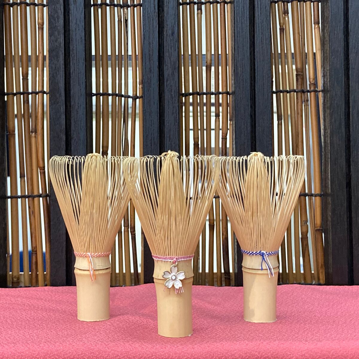 高山茶筅 - 縁-En-（オレンジ×白） - Weee!