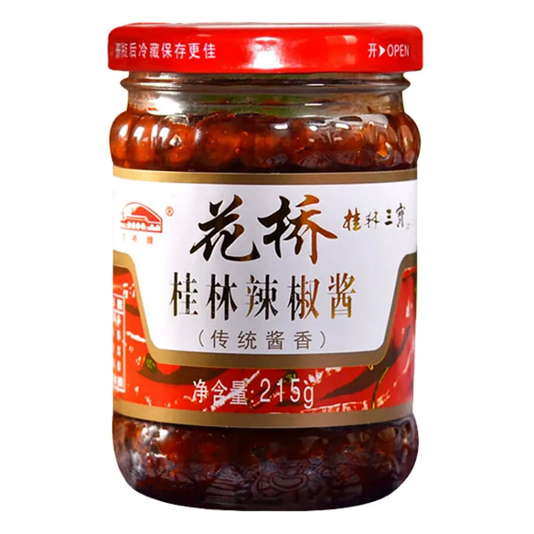 Guilin Three Treasures Chili Traditional Sauce 215 g