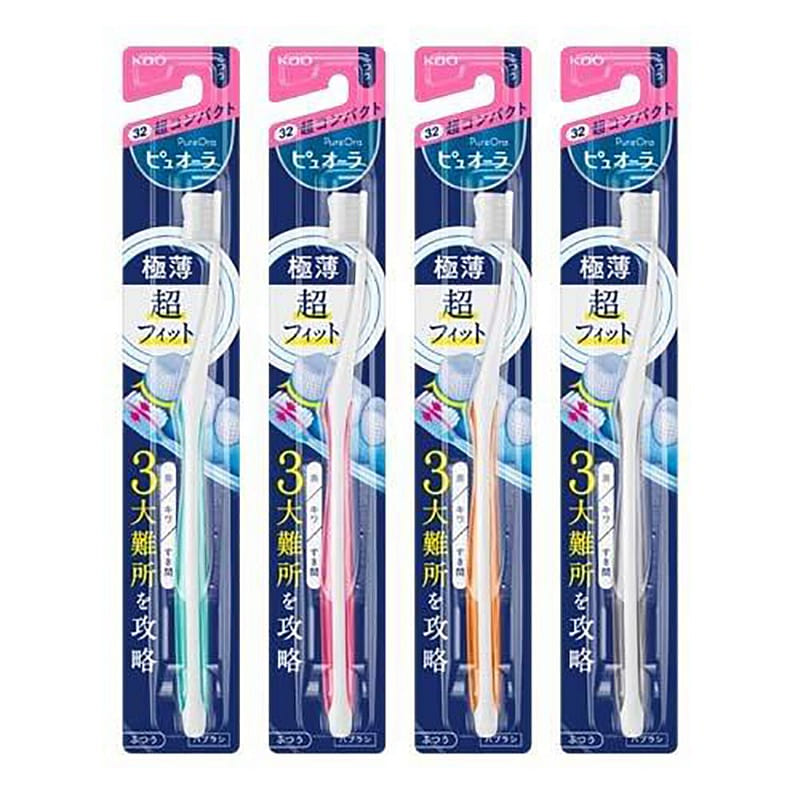 Kao 32-row toothbrush regular size random color 1 piece 1 each