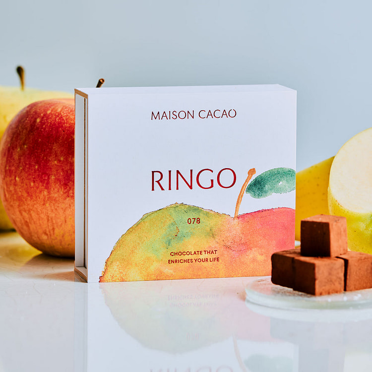 MAISON CACAO 生巧克力“苹果”16块 1 份
