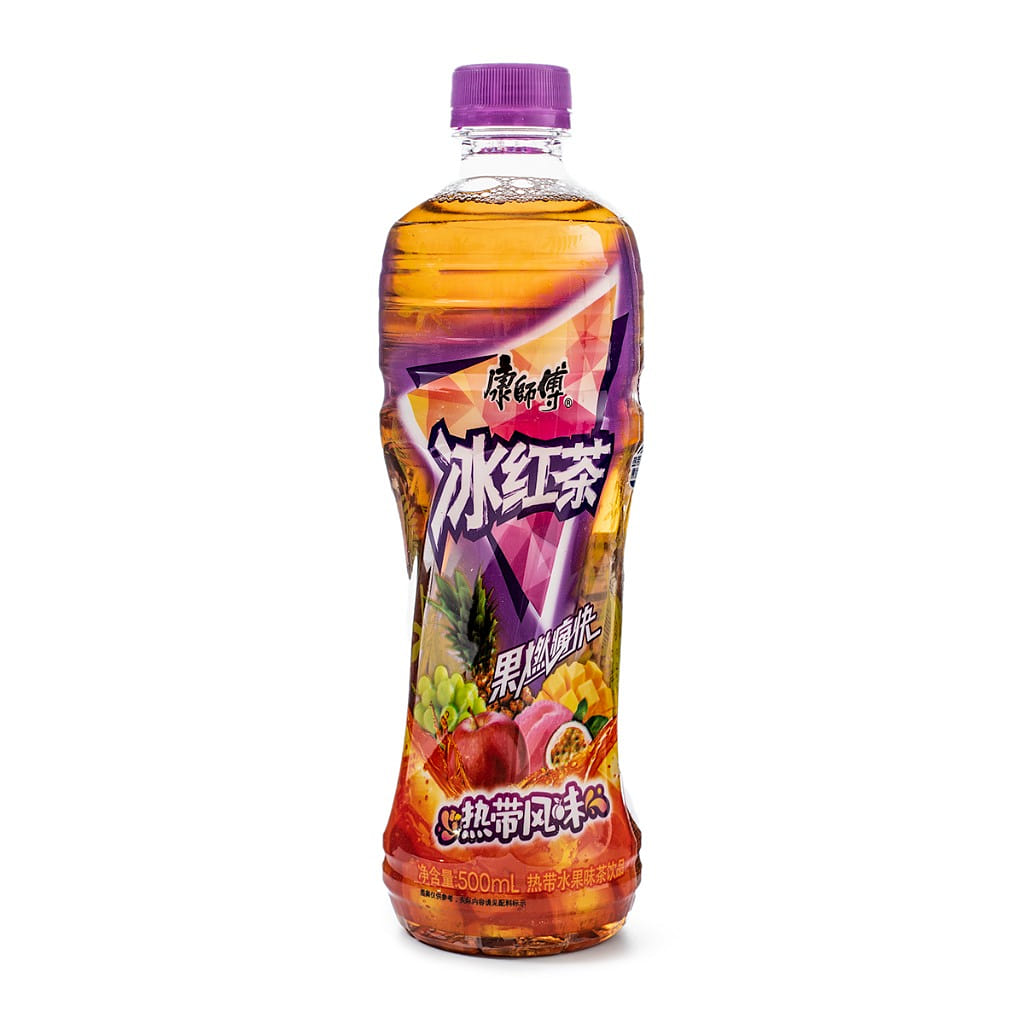 Kangshifu Ice Black Tea Tropical Fruit Flavor 500 ml