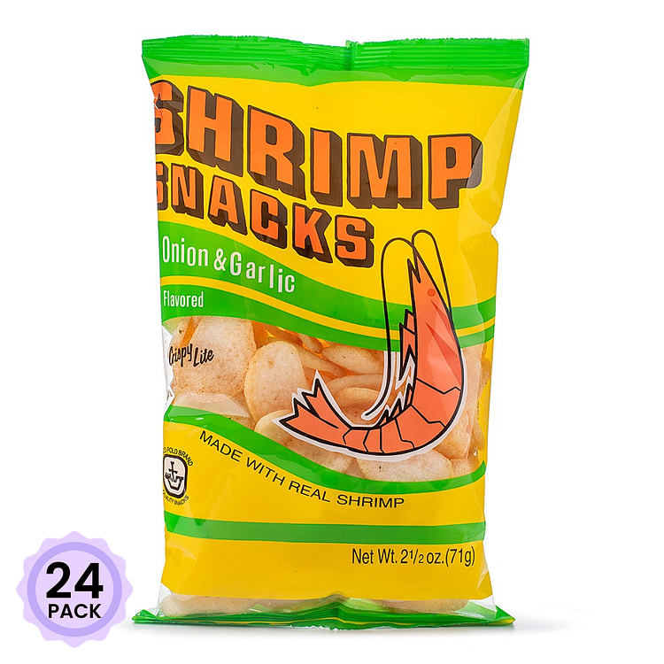 Marco Polo 虾片 青葱蒜味 71 克*24 包
