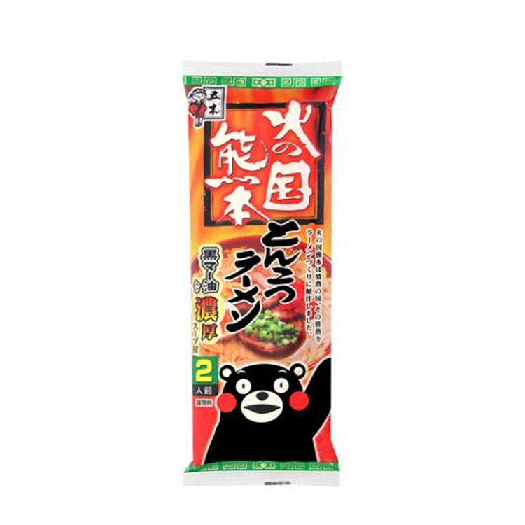 五木食品 火之国 熊本 豚骨拉面 250g