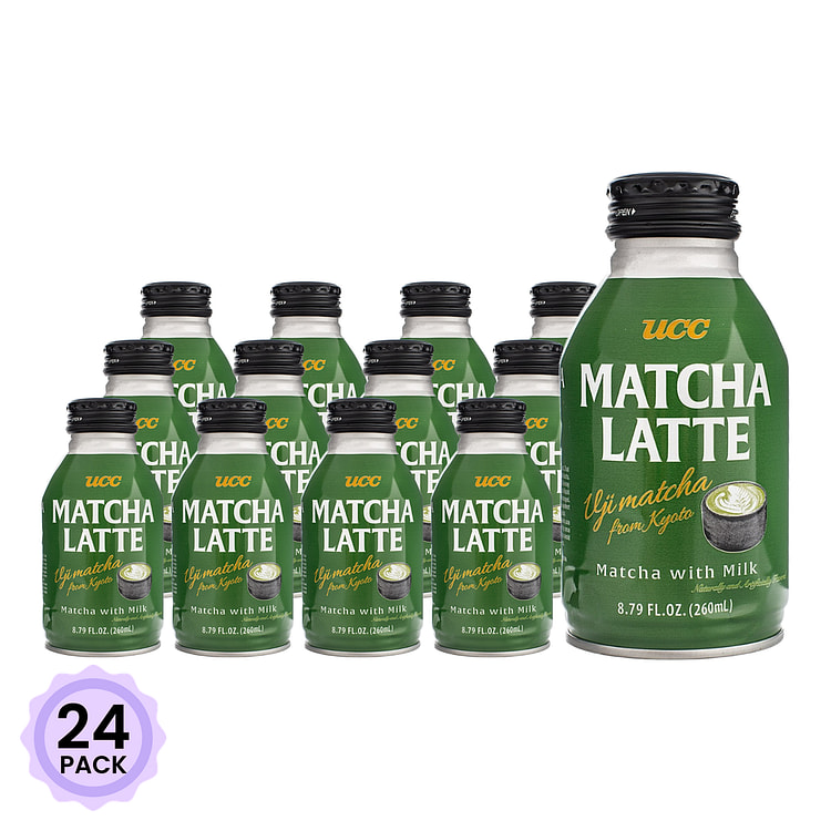 UCC 抹茶拿铁 260 毫升*24 包