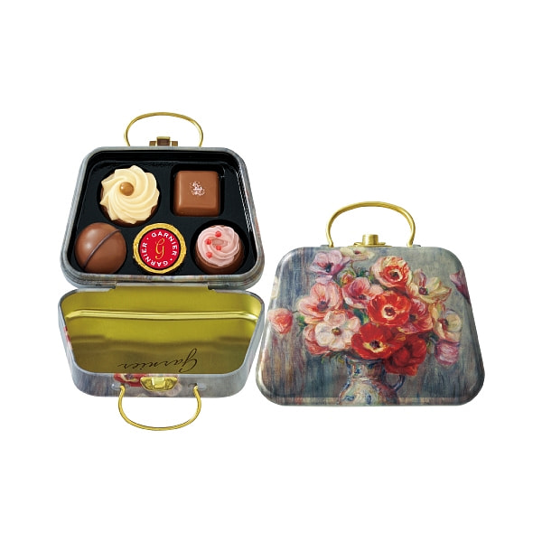 Goncharoff Valentine Tin Box Chocolate Anemone