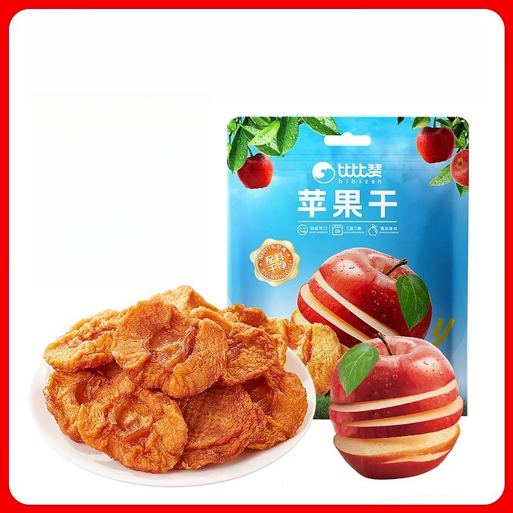 比比赞苹果干60g*3袋 180 克