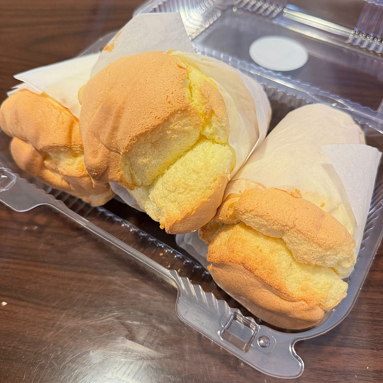 纸包蛋糕3个装 塑料盒防压扁 1 个