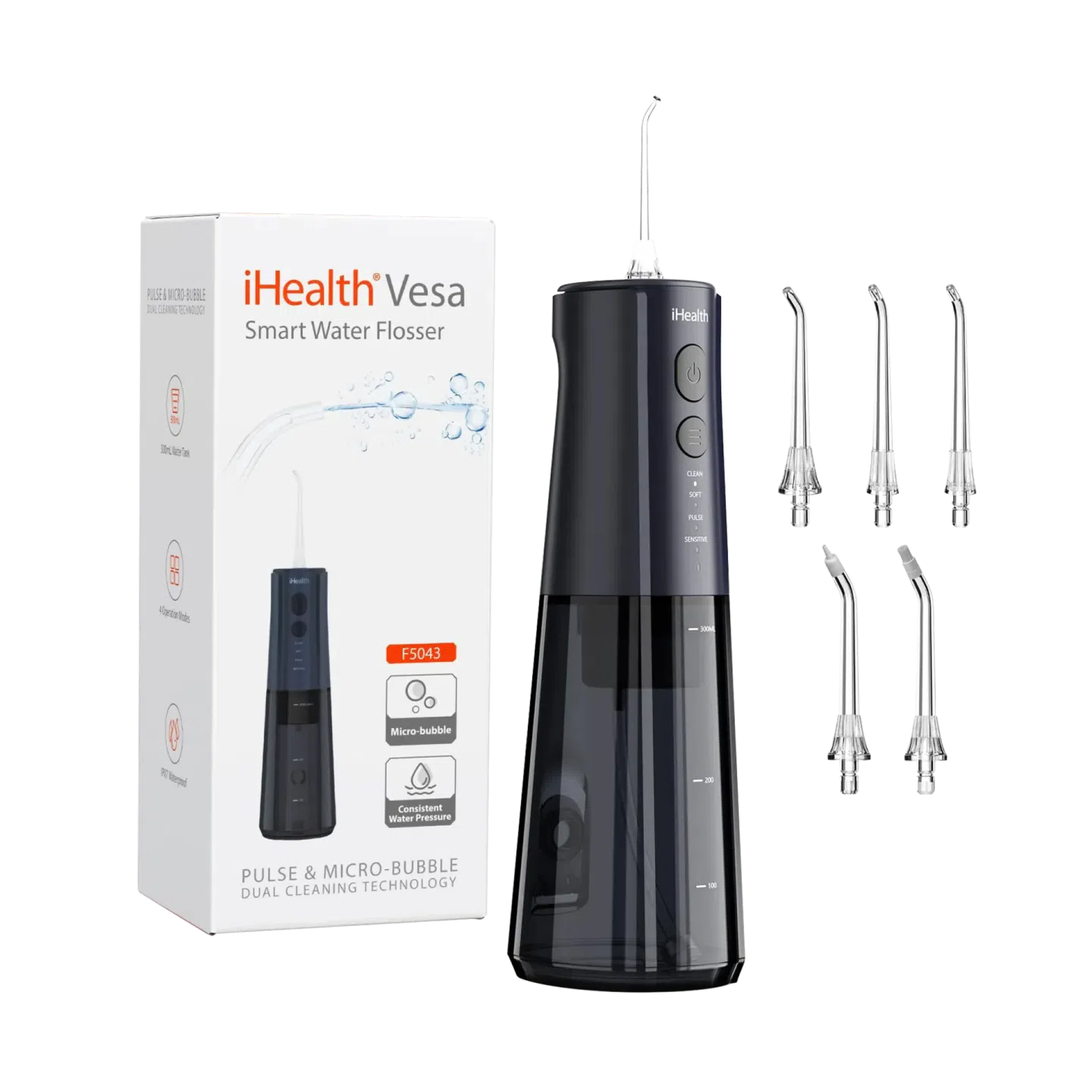 iHealth VESA Gentle Water Flosser 1 pack