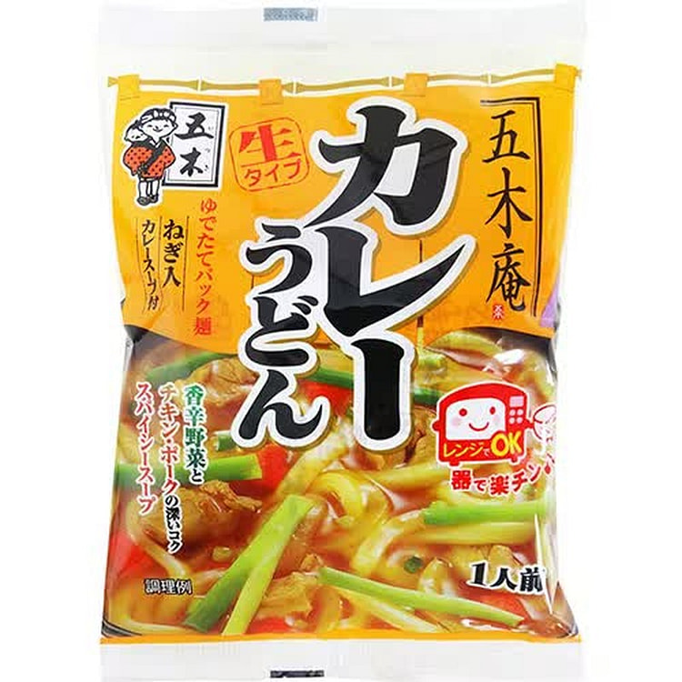 五木食品五庵咖喱乌冬面 225g