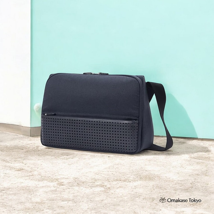 HirakuPCBag三角形笔记本电脑单肩包海军蓝 1000 克