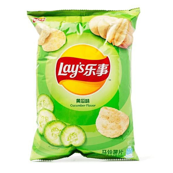 Lay’s Potato Chips, Cucumber Flavor 70 g