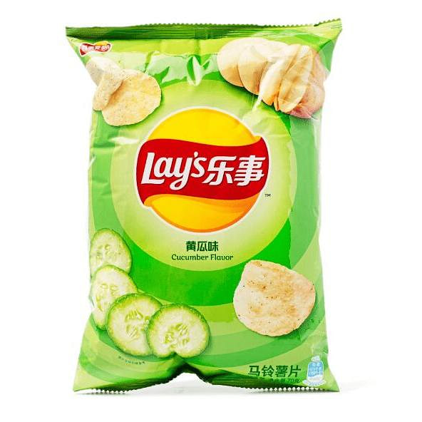 乐事薯片，黄瓜味 70 克