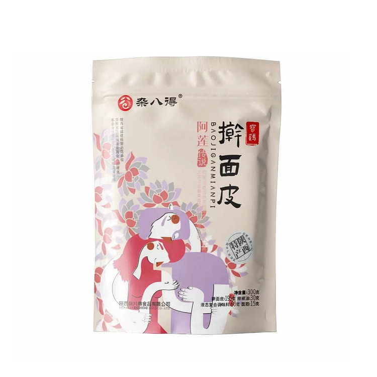 杂八得·擀面皮速食陕西凉皮300g 1 包