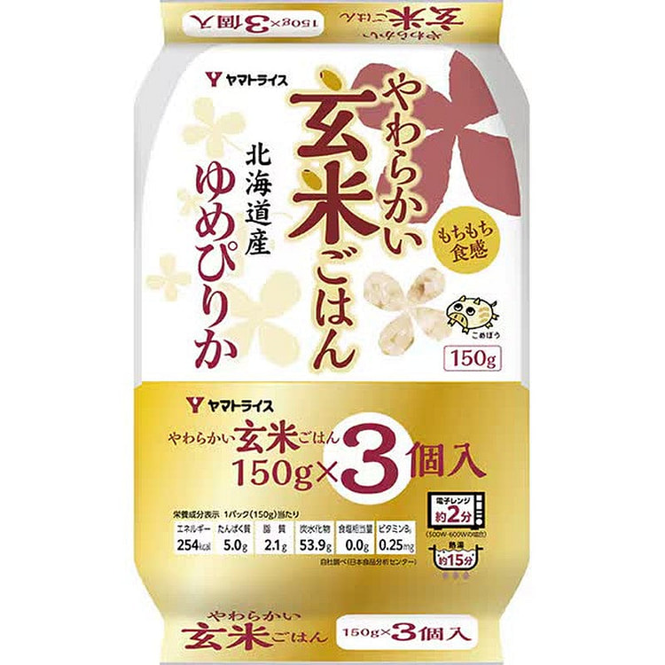大和软糙米梦比利卡150g×3