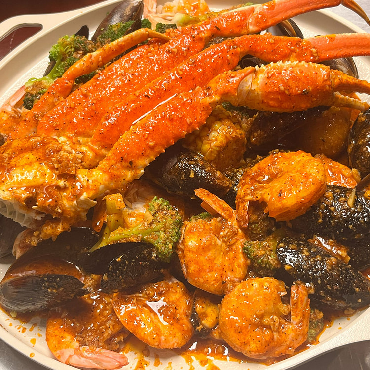 麻辣手抓海鲜