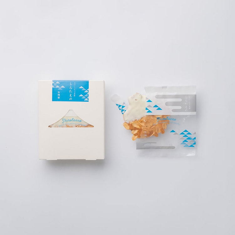 Tanakaya White Chocolate Peanut Rice Crackers 2pcs 1 each