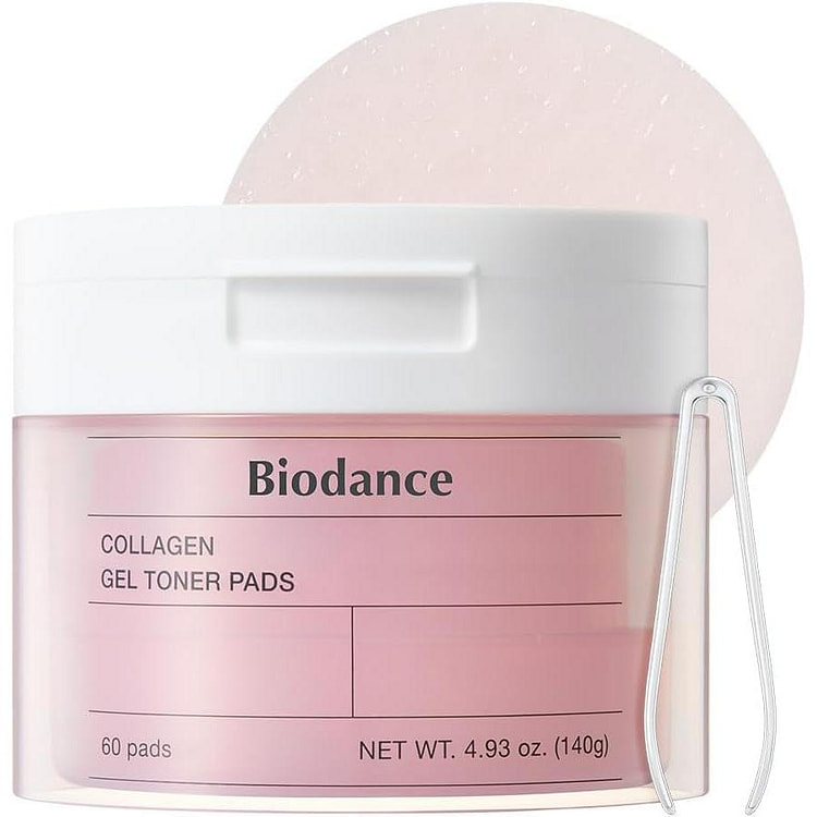 Biodance Collagen Gel Toner Pads 60pc 1 each