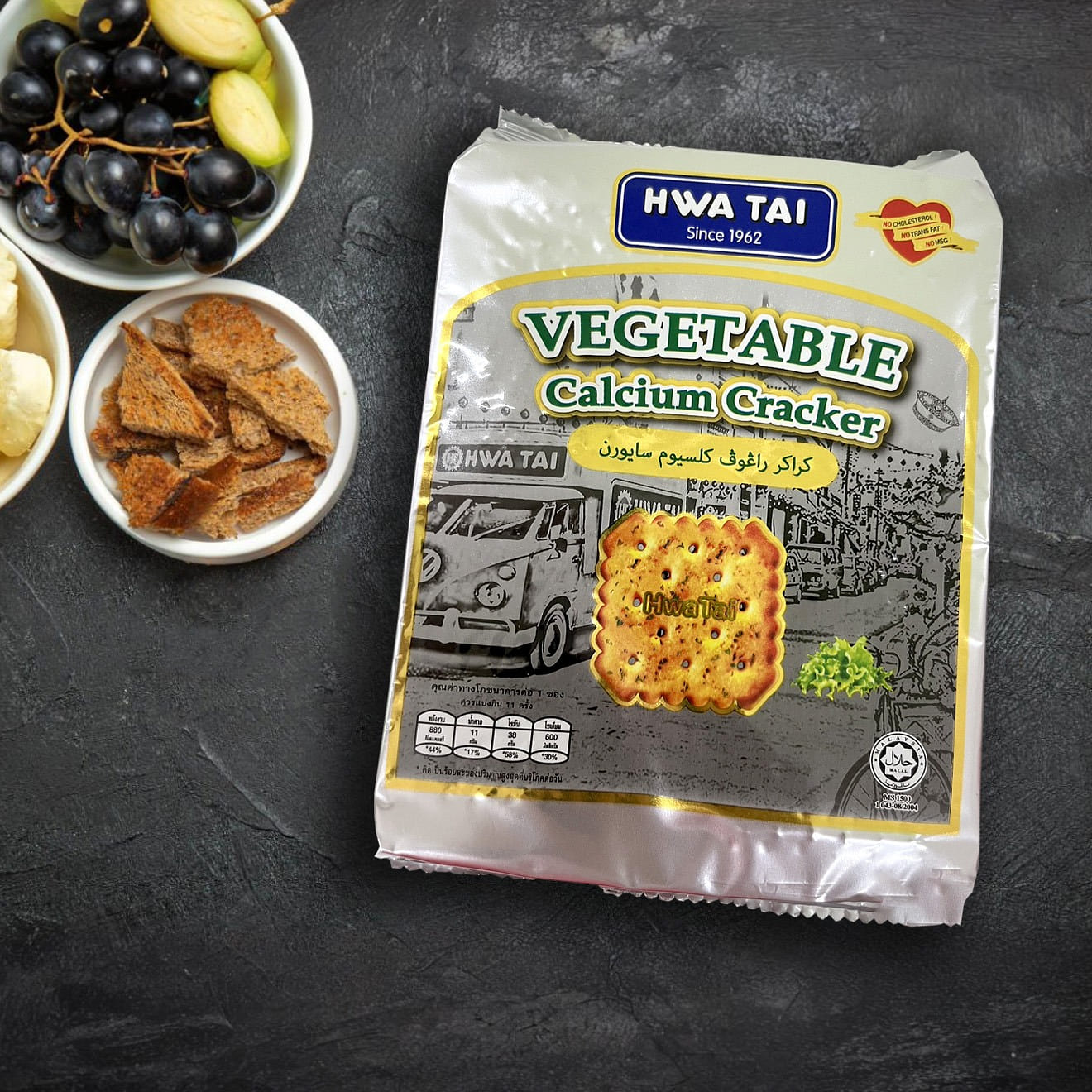Hwa Tai Veg Calcium Cracker 5.82 oz