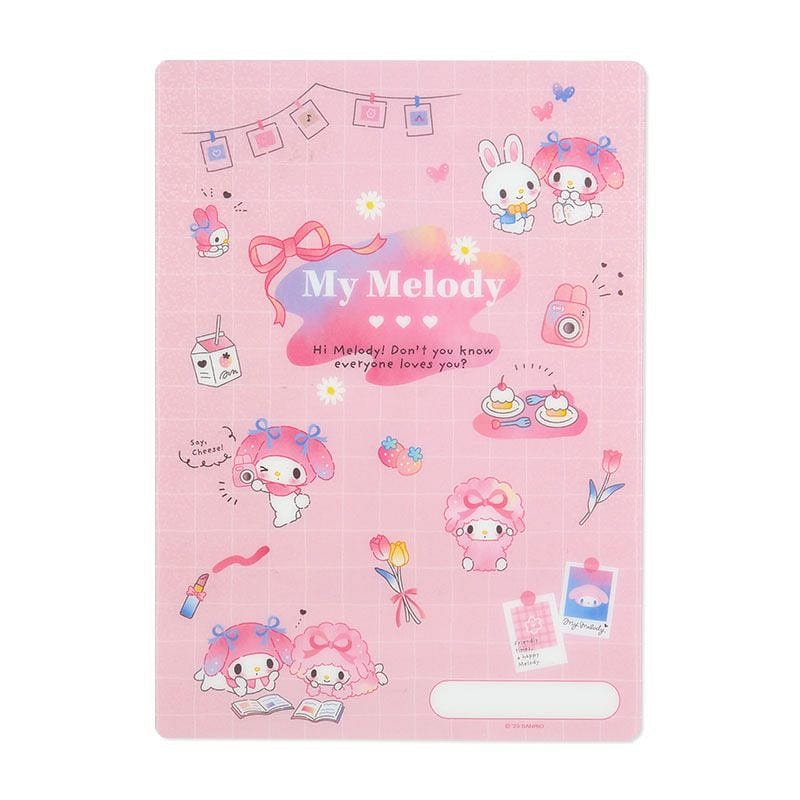Sanrio 美乐蒂 卡通半透明闪光PVC垫板 1 份