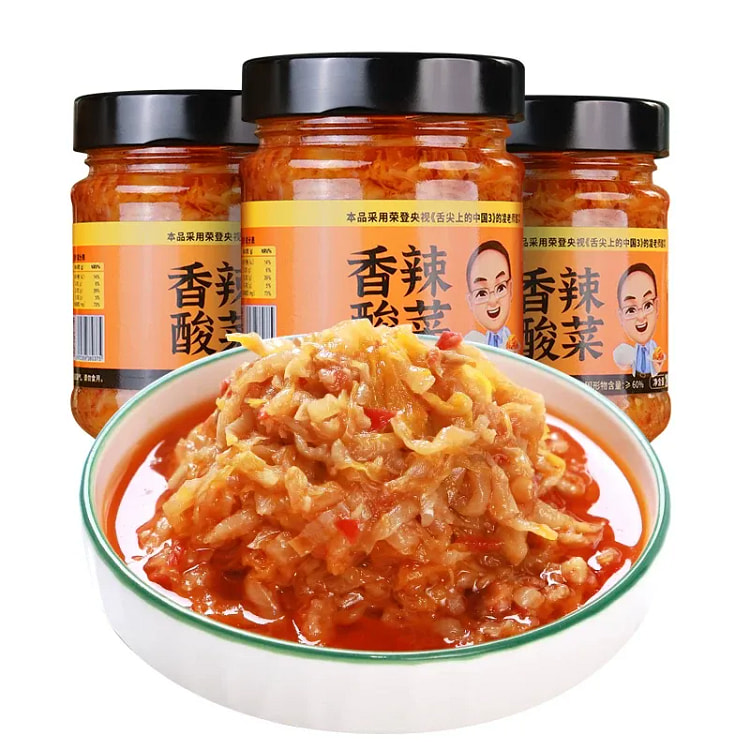 凌老师  香辣酸菜   200g*1瓶 200 克