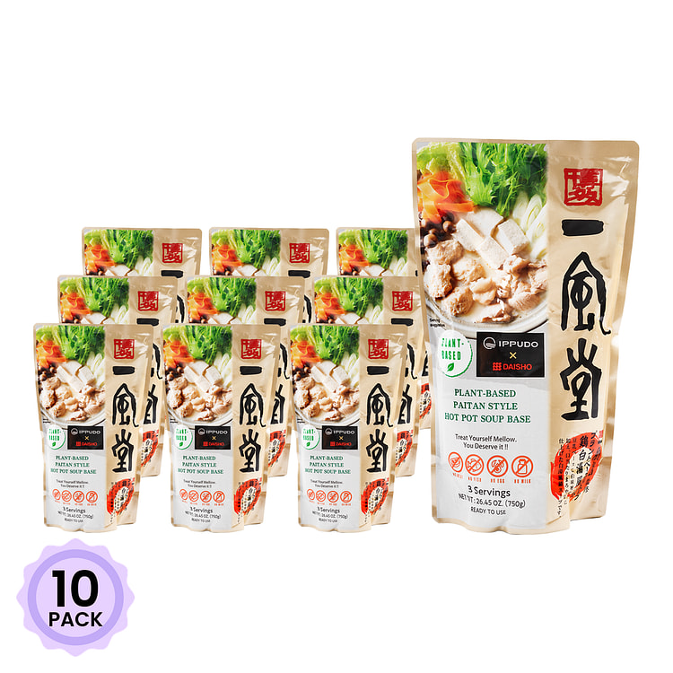 Daisho x Ippudo Hotpot Soup Base Paitan Style 750 克*10 包