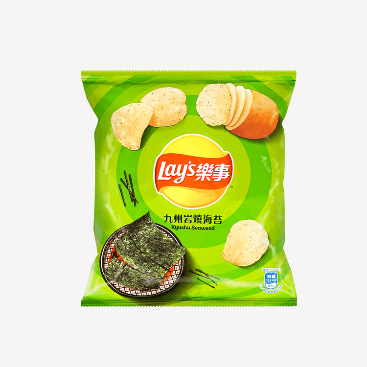 乐事 薯片 九州岩烧海苔口味洋芋片34g