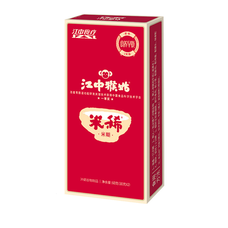 江中猴姑米稀红枣味米糊2天装养胃食品猴菇早餐60g*1盒