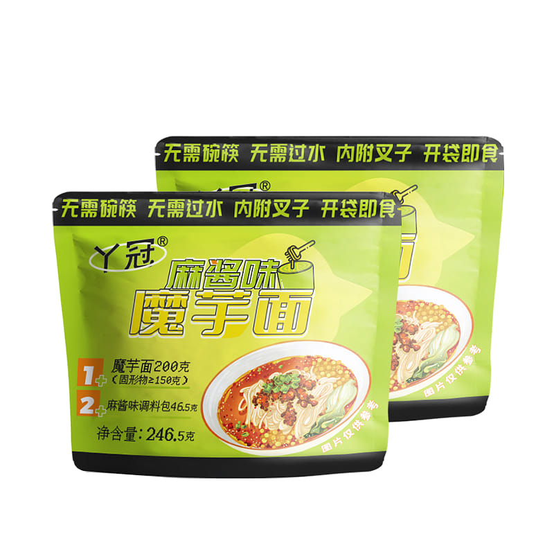 Sesame Sauce Konjac Noodles 246.5g * 2 bags 493 g