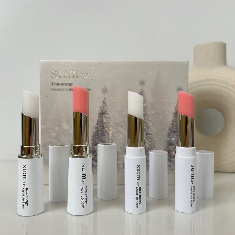 Sum37 Time Energy Moist Lip Balm Set of 4 1 box
