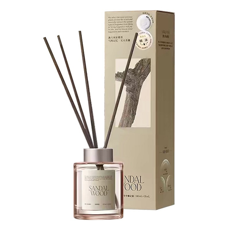 名創優品 フローラルジャーニーシリーズ 芳香剤 - オーストラリアンサンダルウッド 120 ml