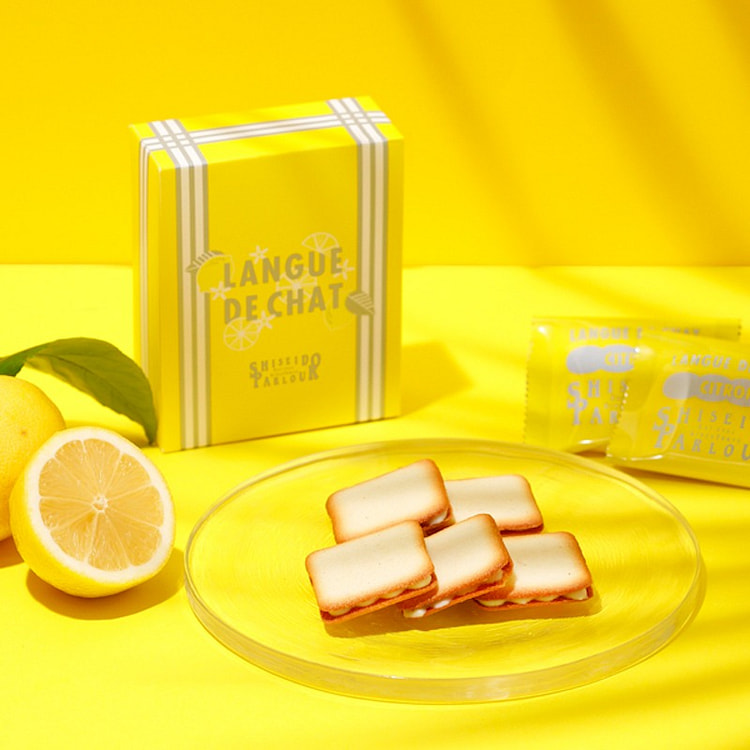 资生堂Parlour柠檬奶油夹心饼干 5块装