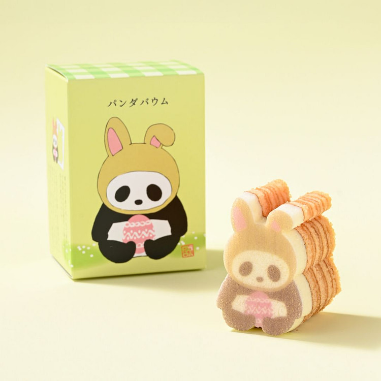 Budoo 兔子熊猫年轮蛋糕 1个 1 盒 (min 2)