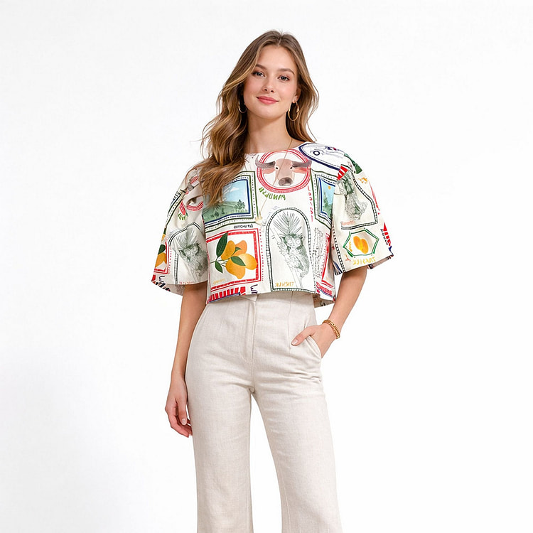 Lakambini - Moderne Top MEDIUM 1 each