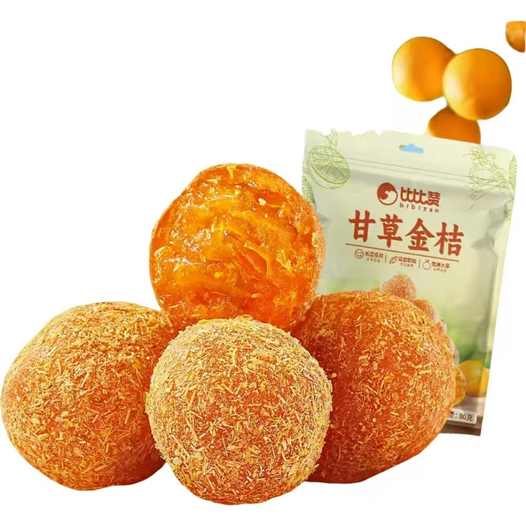 比比赞 甘草金桔 80g*1袋