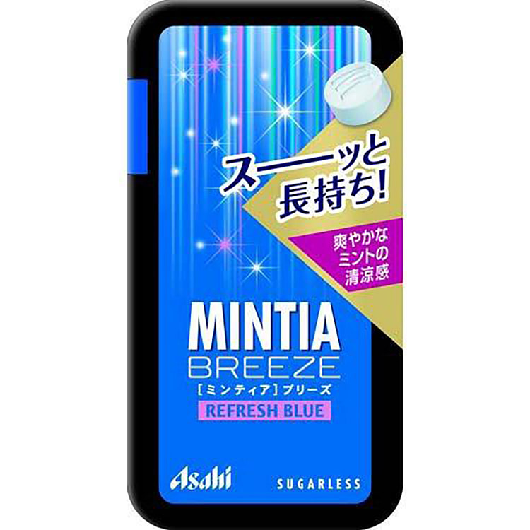 Asahi Mintia Breeze Fresh Blue Cool Lasting Mints