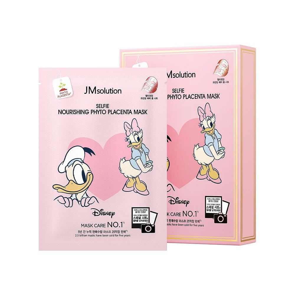 JMsolution Disney Selfie Nourishing Phyto Placenta Mask 10pcs/ 1 box