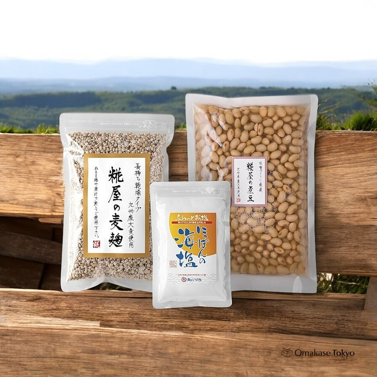 曲子屋本店麦味噌套餐
