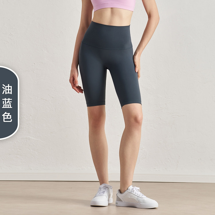 Yoga Pants Quick Dry Leggings Oil Blue