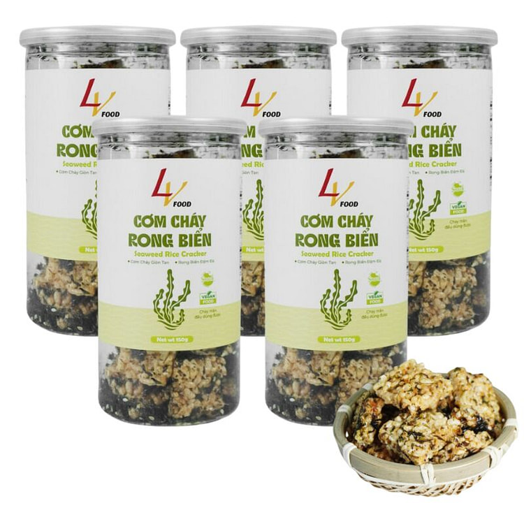 LV Food Cơm Cháy Rong Biển5Count