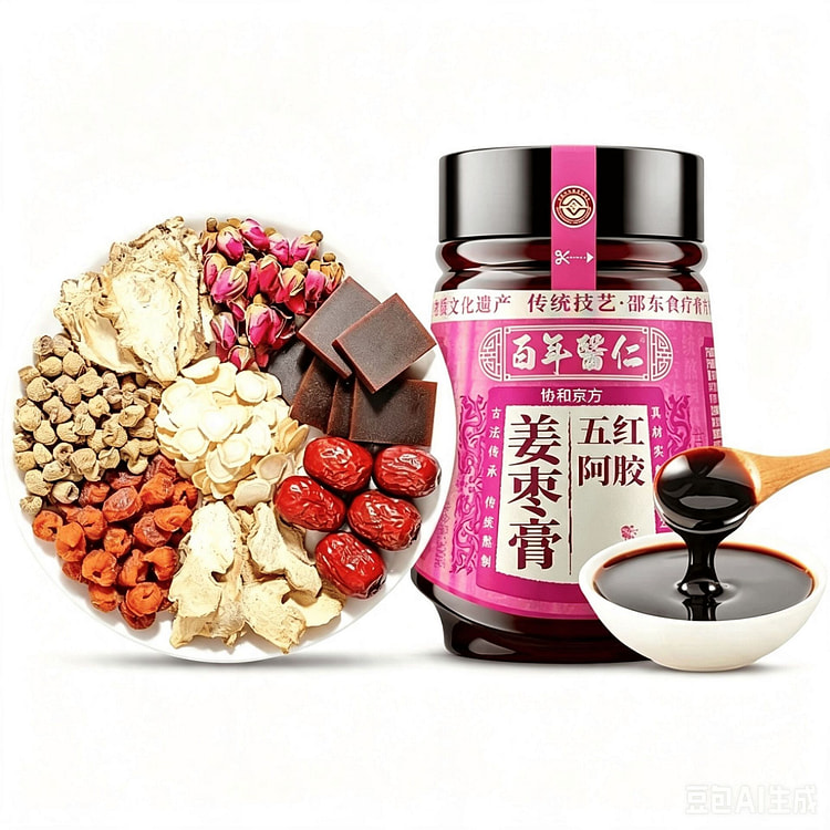 300g of Bai Nian Yi Ren Ginger and Jujube Paste 300 g