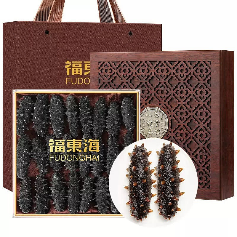 Fudonghai Dalian Dried Sea Cucumber, Dried Seafood 1 box