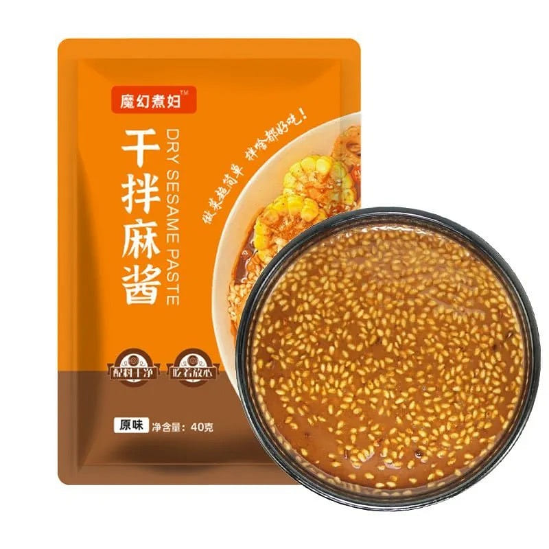 Cold noodles with sesame paste, mixed with origina 40 g*5 pack