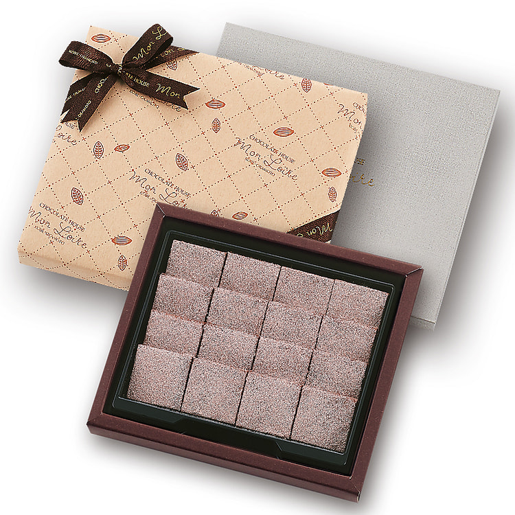 Monloire Valentine Nama Milk Chocolate 16pcs