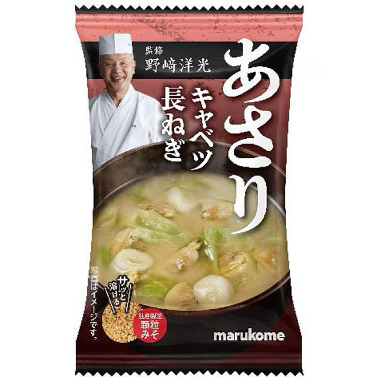 Marukome Clam Instant Miso Soup 1 Serving 1 each