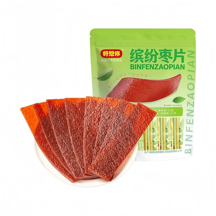 好想你 缤纷枣片健康零食野酸味原味102g*1袋 102 克